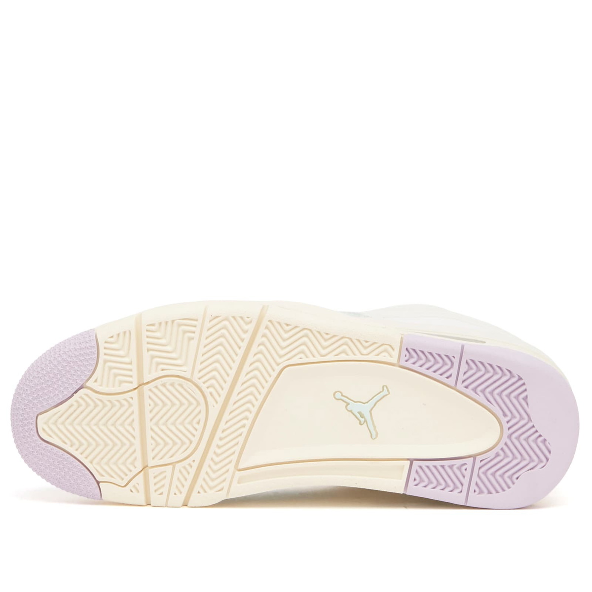 Air Jordan Women's 4 RM W Sneaker in Sail/Igloo/Cactus Nike