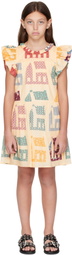 SEA NY Kids Beige Anneliese Dress
