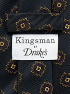 Kingsman - Drakes 7.5cm Silk-Jacquard Tie