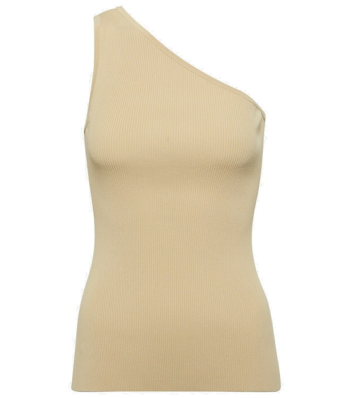 Photo: Toteme One-shoulder jersey top
