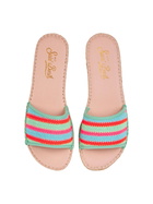 MC2 Saint Barth Woman Espadrillas With Crochet Stripes