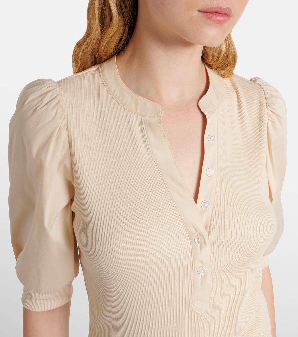 Veronica Beard Coralee cotton-blend top