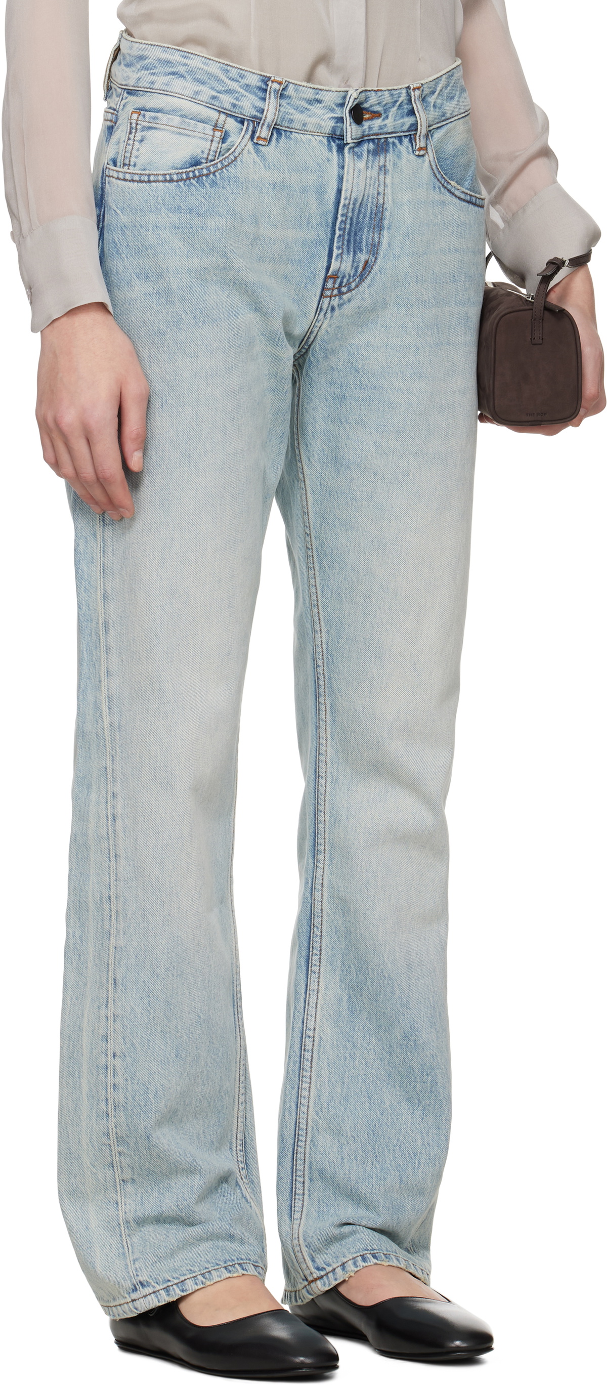 Kallmeyer Blue Adina Low-Rise Jeans