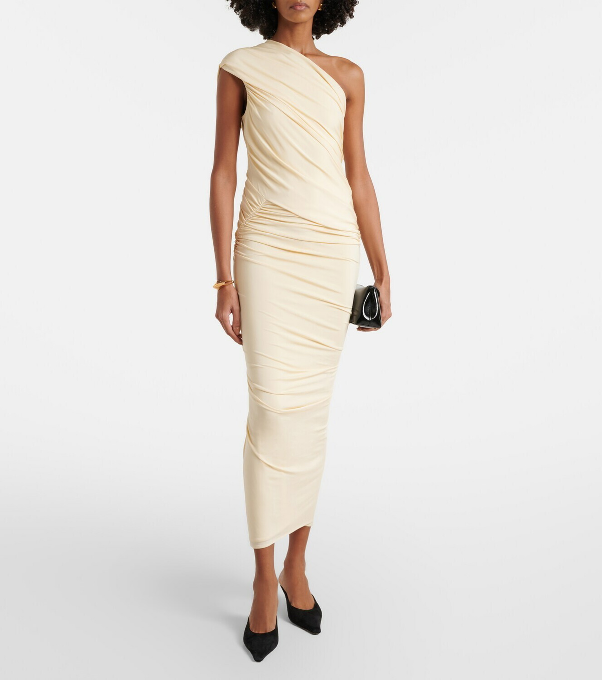 Tove Vreni draped midi dress