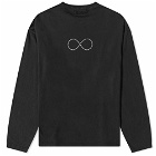 Vetements Men's Long Sleeve Life After Life Infinity T-Shirt in Faded Black