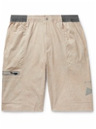 adidas Consortium - And Wander TERREX Wide-Leg Recycled-Shell Shorts - Brown
