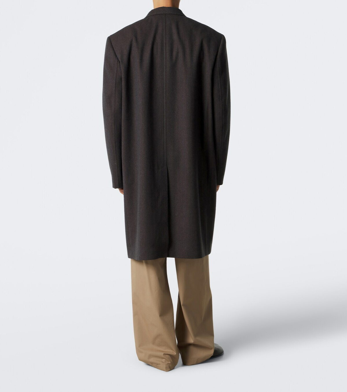 Lemaire Chesterfield wool and cotton overcoat