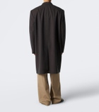 Lemaire Chesterfield wool and cotton overcoat