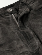 DRKSHDW by Rick Owens - Geth Wide-Leg Cotton-Moleskin Jeans - Brown