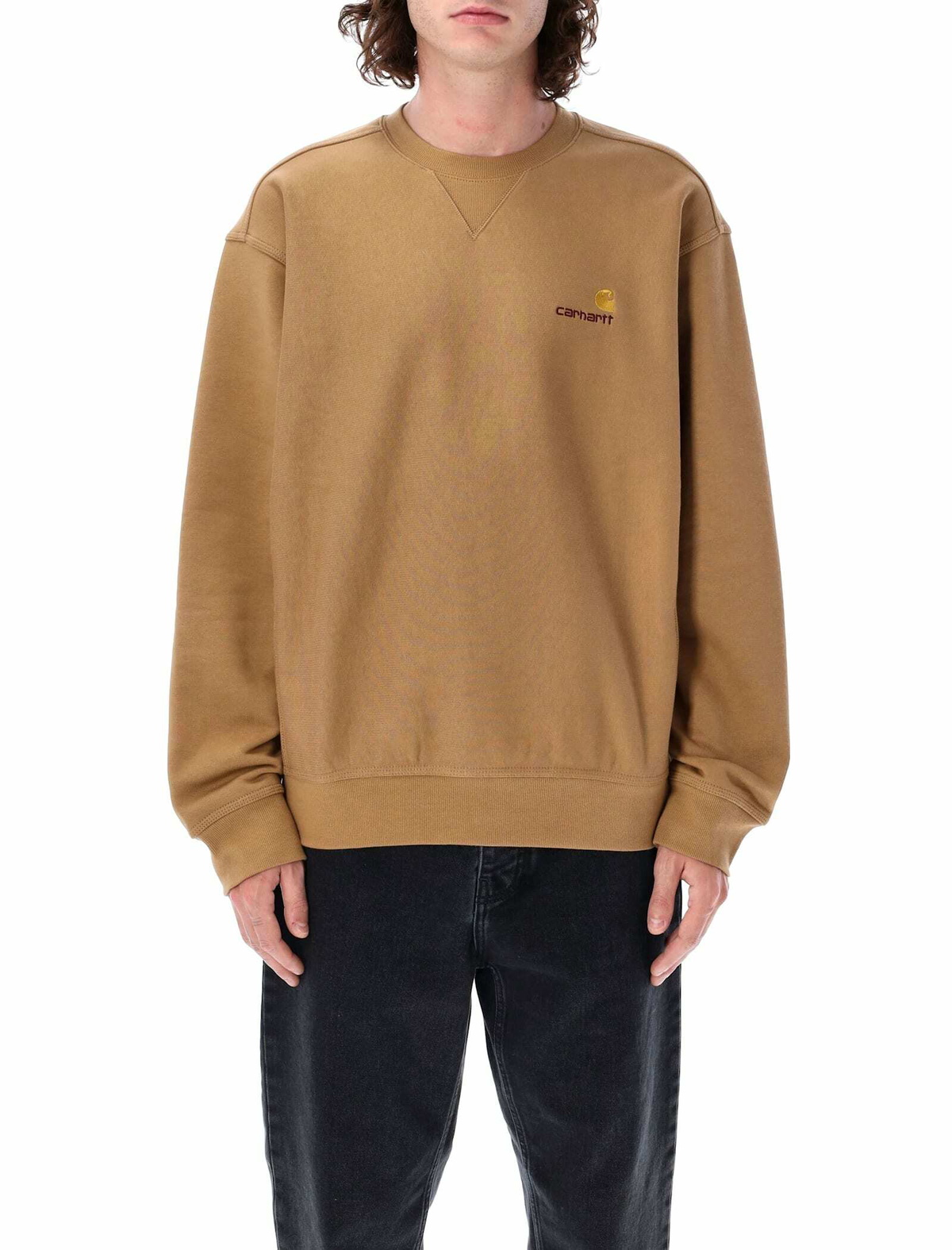 【Carharrt】カーハート WIPコットンBlend Sweatshirt With Logo Carhartt WIP Carhartt Sweatshirt | Black / White – Page