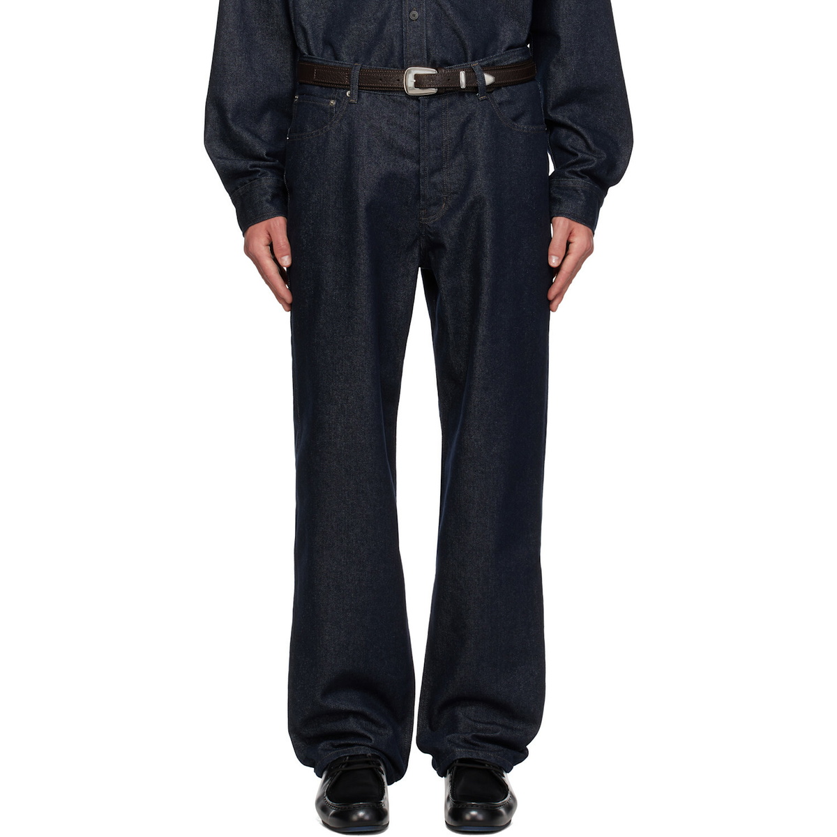 LE17SEPTEMBRE Navy 5-Pocket Jeans