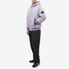 Stone Island Men's Crinkle Reps Hooded Jacket in Lavender