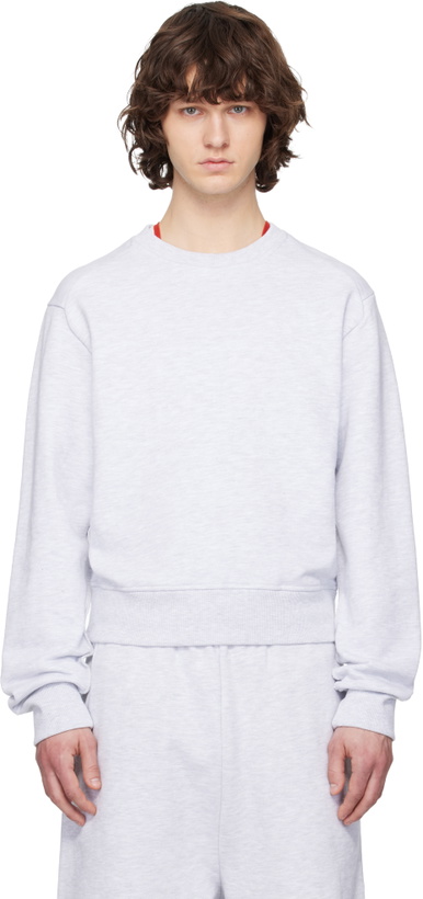 Photo: Entire Studios Gray Pod Crew Sweatshirt