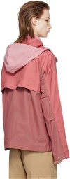 PS by Paul Smith Pink Hooded Jacket