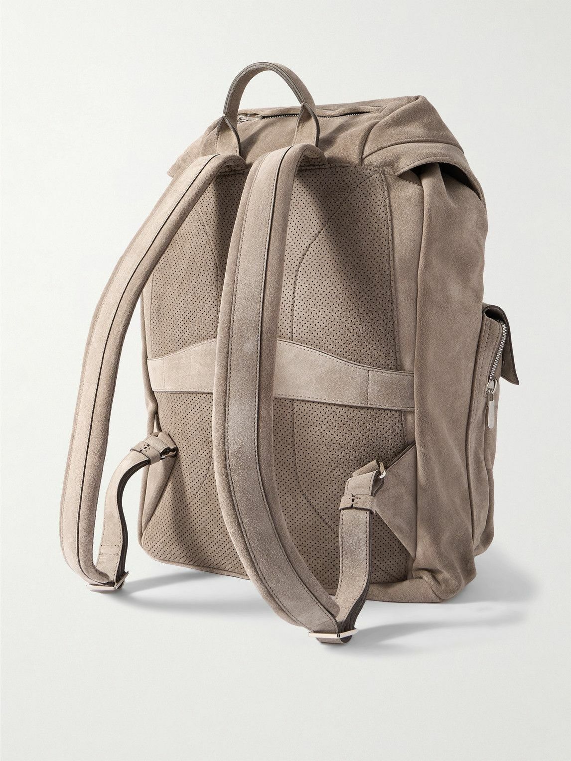 Brunello Cucinelli - Suede Backpack Brunello Cucinelli