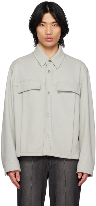 Photo: Solid Homme Gray Pocket Jacket