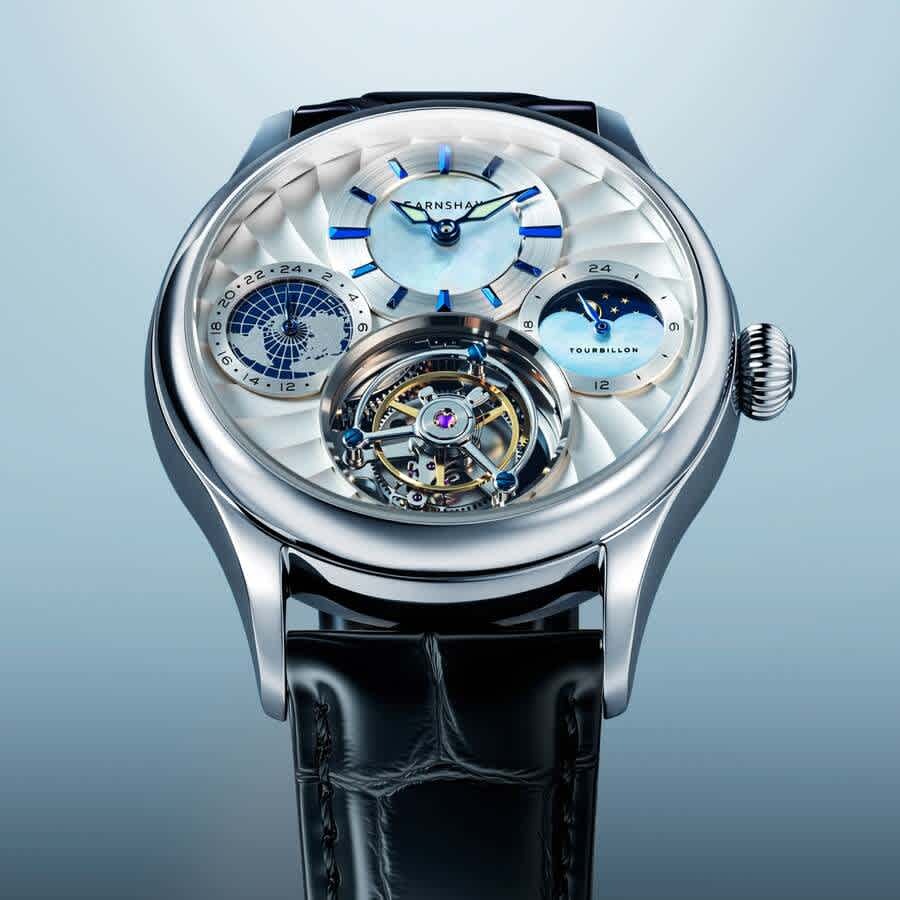 Thomas Earnshaw Celestial Huggins White Dial Mens Watch ES-8261-07