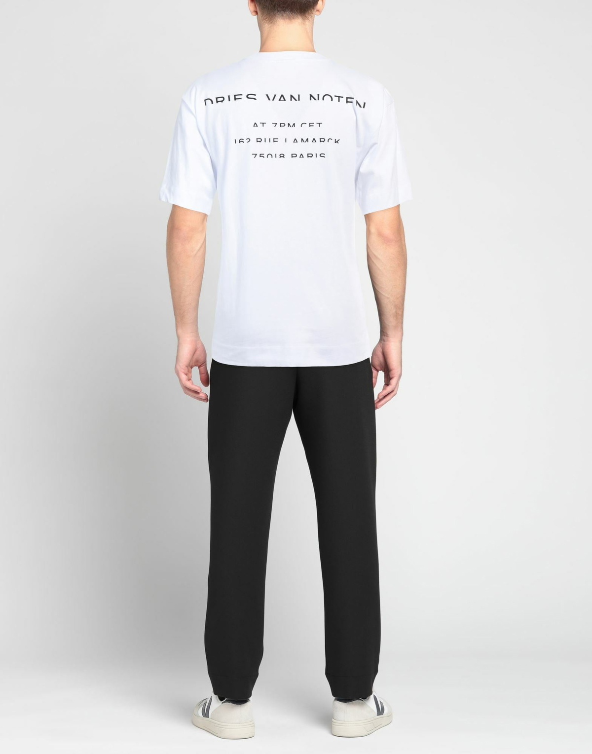 Dries Van Noten Mens T-shirt in White