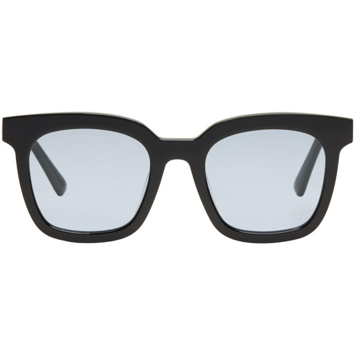 Gentle Monster Black and Blue Finn Sunglasses 