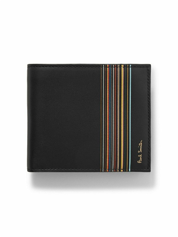 Photo: Paul Smith - Striped Leather Billfold Wallet