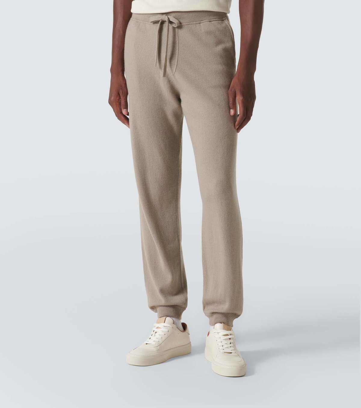 Allude Wool and cashmere sweatpants
