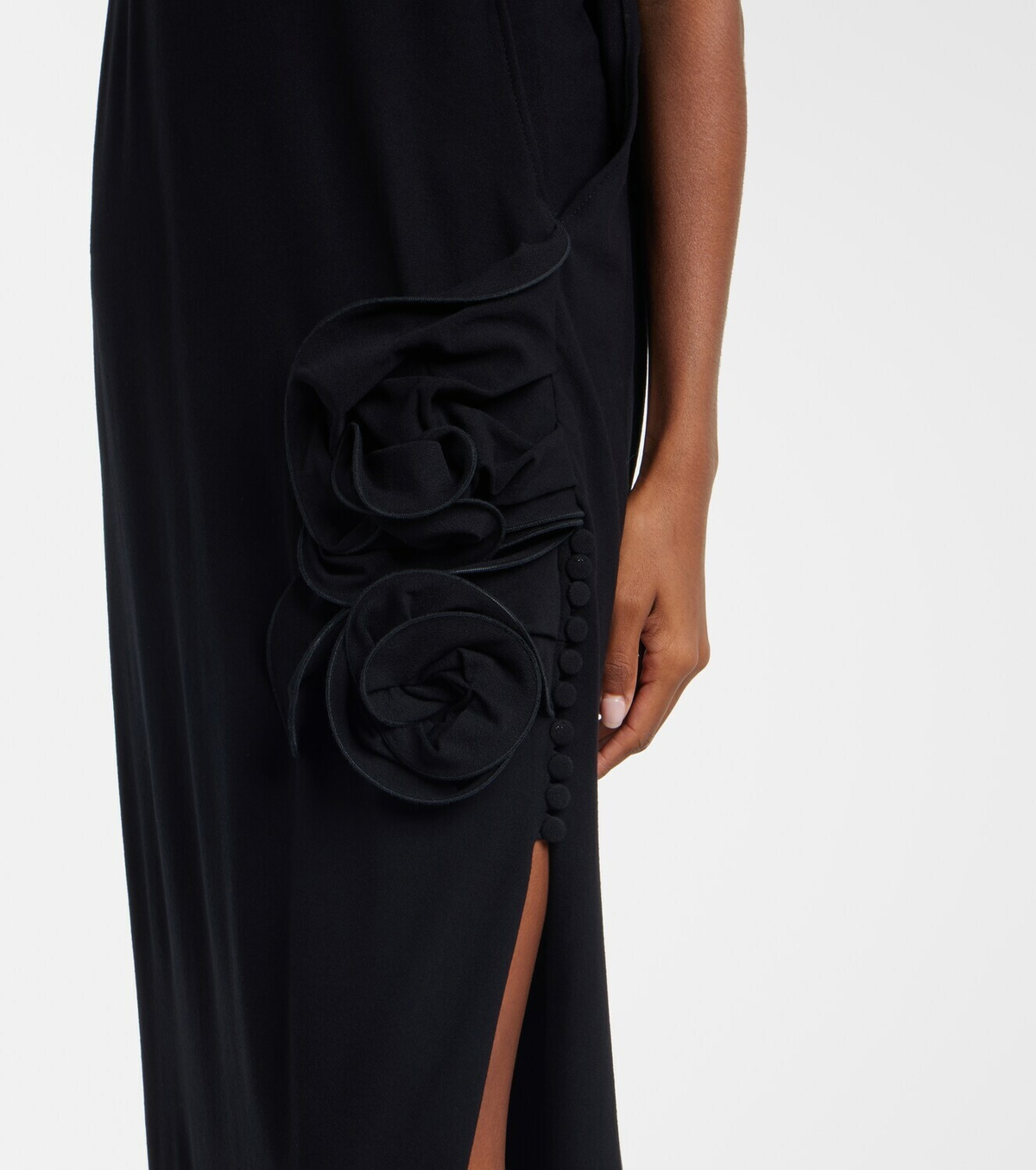 Magda Butrym Caped asymmetric gown