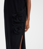 Magda Butrym Caped asymmetric gown