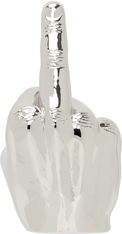 Photo: Y/Project Silver Fuck U Single Earring