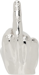 Y/Project Silver Fuck U Single Earring