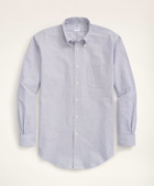 Brooks Brothers Men's Original Polo Button-Down Oxford Tattersall | Blue/Navy