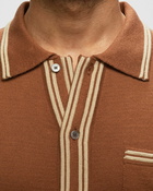 Awake Fine Gauge Knit Cardigan Brown - Mens - Zippers & Cardigans