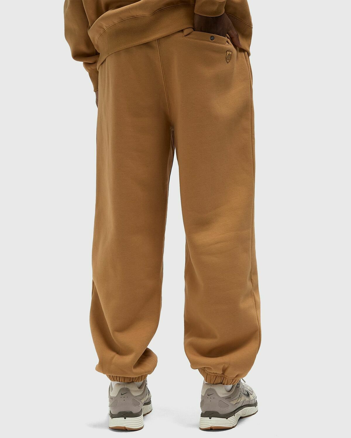 Avirex STACKED LOGO JOGGER Brown Mens Sweatpant
