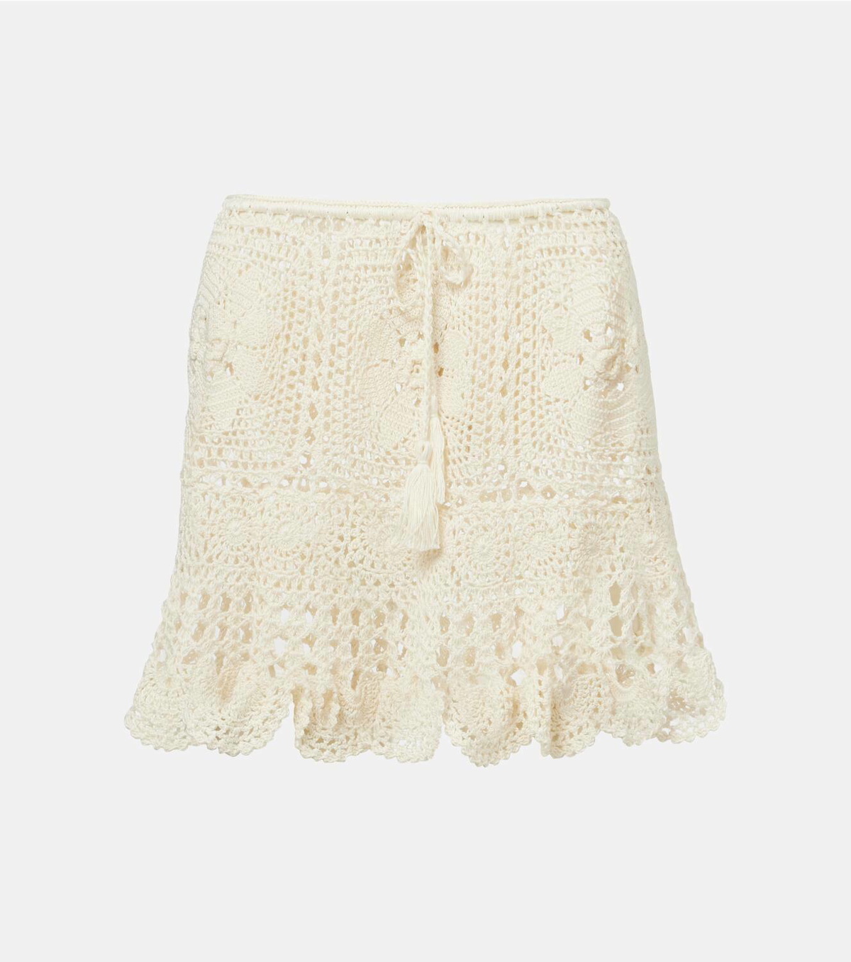 【Anna Kosturova】 Crochetコットンスカート Women's Crochet Skirts | Bella Skirt | Anna Kosturova