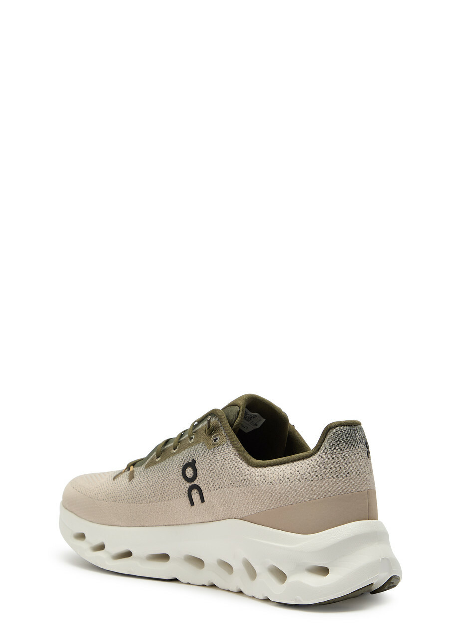ON Cloudtilt Jacquard Mesh-knit Sneakers Green