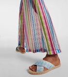 Missoni Harlow Zigzag espadrille slides