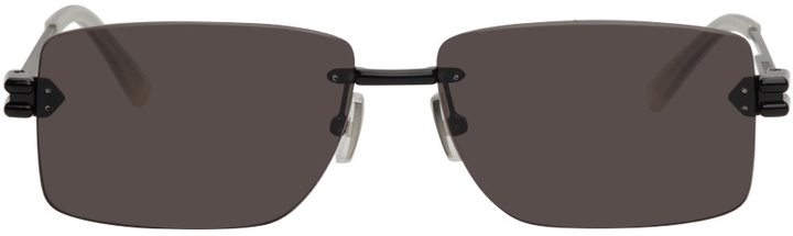 Photo: Bottega Veneta Black New Classic Sunglasses