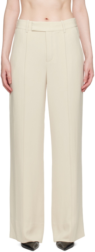 Photo: Proenza Schouler Beige Weyes Trousers