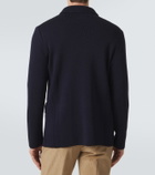 Lardini Double-breasted virgin wool blazer