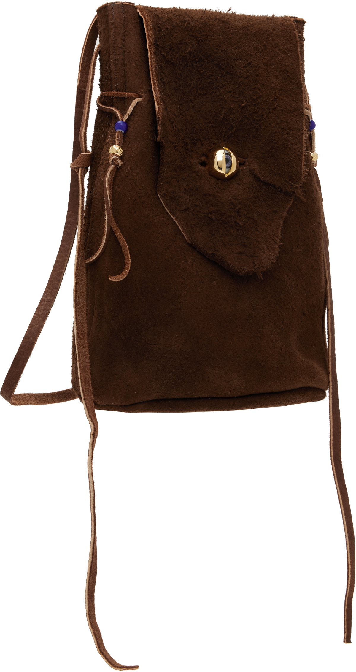 UNDERCOVER Brown Deerskin Bag Undercover