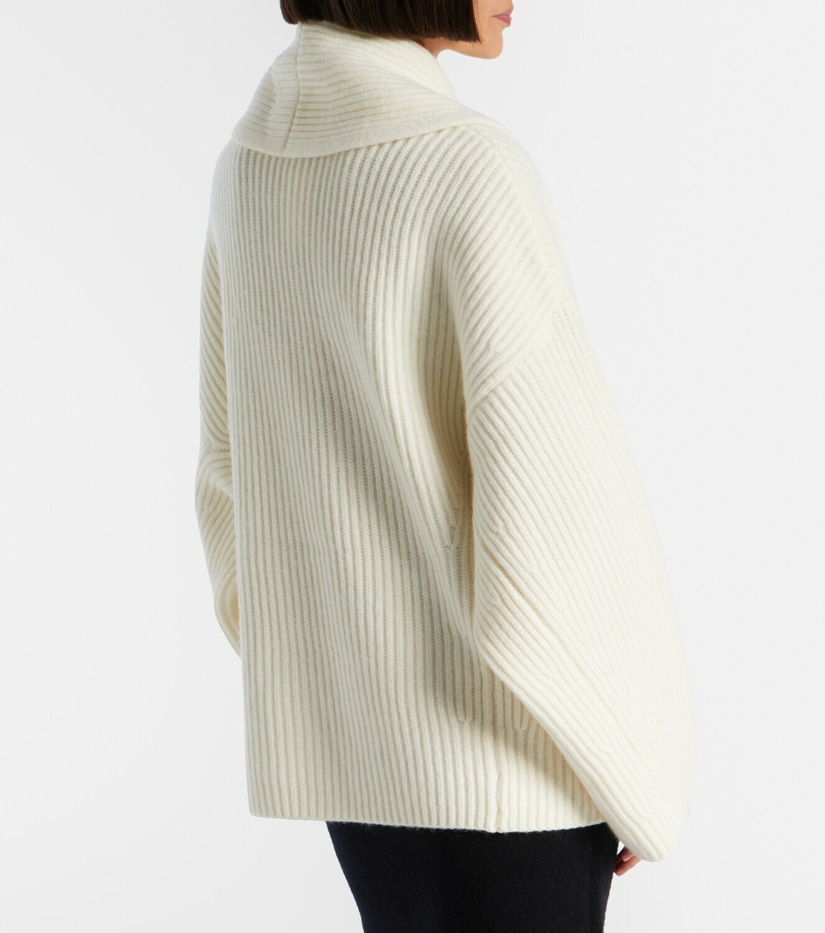 Vince Ribbed-knit wool-blend jacket