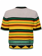 CASABLANCA - Striped Wool Knit T-shirt