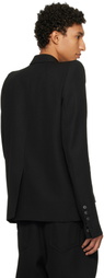 Rick Owens Black Tower Custom Larry Jacket