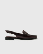 G H Bass WEEJUN Penny Sling Red Womens Casual Shoe