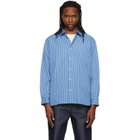 A.P.C. Blue Malo Logo Shirt
