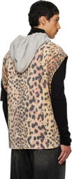 R13 Multicolor Relaxed Workwear Vest