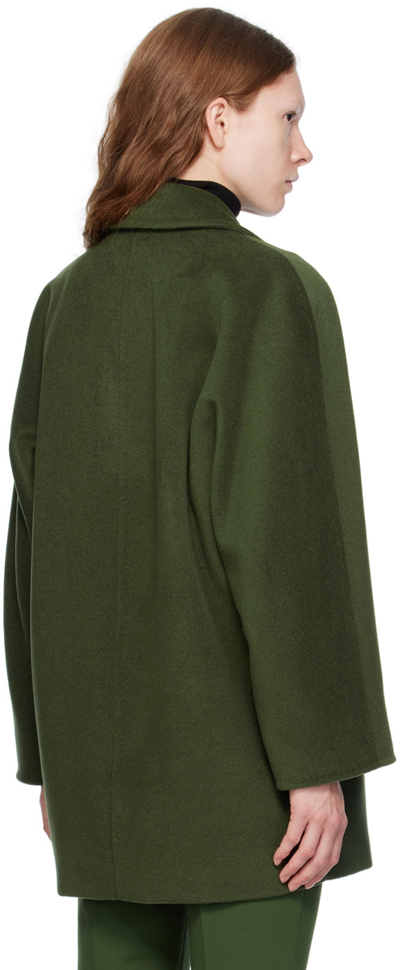 Max Mara Green Rebus Coat Max Mara Max Mara Green Rebus Coat Max Mara