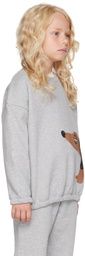 Mini Rodini Kids Gray Dog Sweatshirt