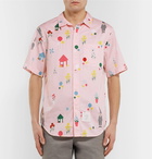 Thom Browne - Printed Cotton Shirt - Pink