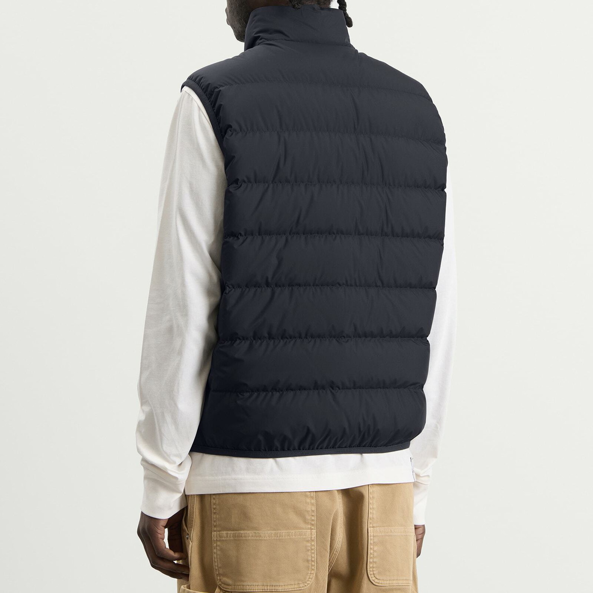 Moncler Men's Contrin Vest in Navy