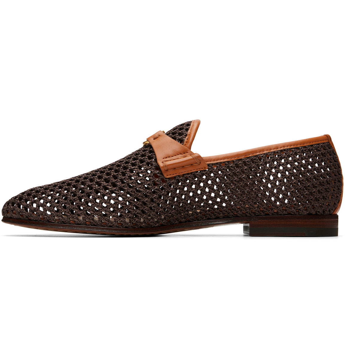 Valentino Garavani Brown Wolfe Loafers